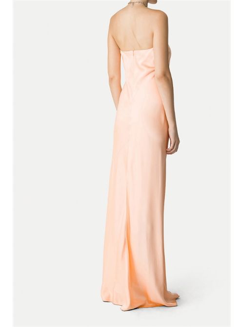 LONG DRESS IN ENVERS SATIN FORTE_FORTE | 14555_my dressF49A.1500 sunset